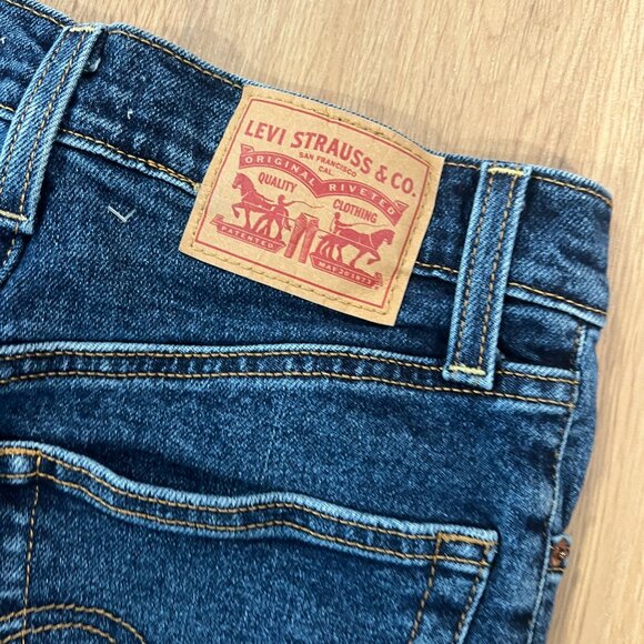 Levi Ribcage Straight Jeans Size 27 - Picture 5 of 6